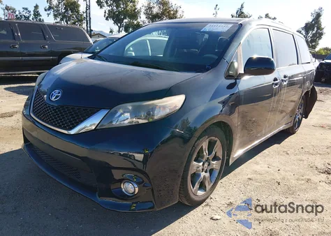 2012 Toyota Sienna Se 8 Passenger from USA, damaged, VIN 5TDXK3DC3CS224850